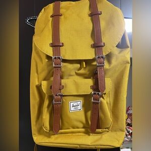 Herschel Supply Company Yellow and Brown Backpack